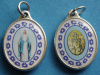 Miraculous Medal "Murano Style" Medal
